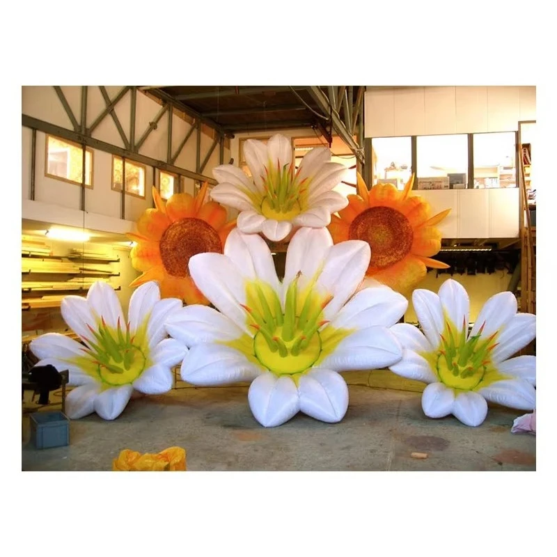 

Меняющее цвет светодиодное гигантское надувное цветочное украшение для продажи