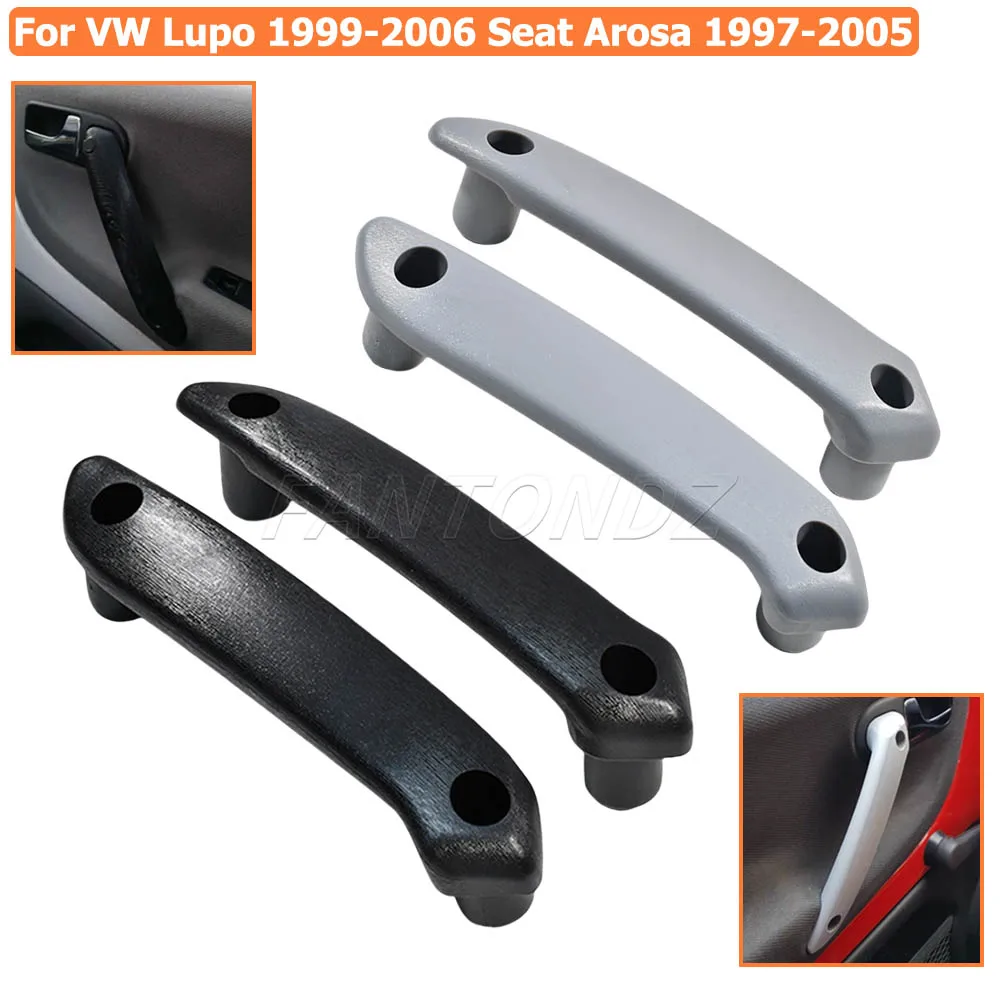 

Car Interior Door Handle Left Right For VW Lupo 1999-2006 Seat Arosa 1997-2005 6X0867180B 6X0867179B Inner Door Handle Grey/BK