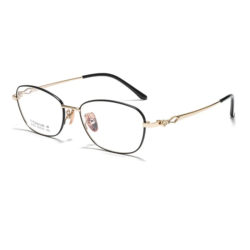 VICKI Stylish and Elegant Full-frame Glasses Delicate Lightweight and Comfortable Customizable Prescription Multi-focus 8102DY