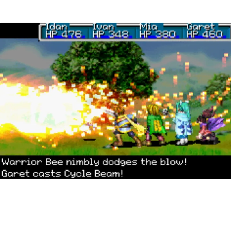 Golden Sun-Édition Jcannelle dans GBA Flash Cart