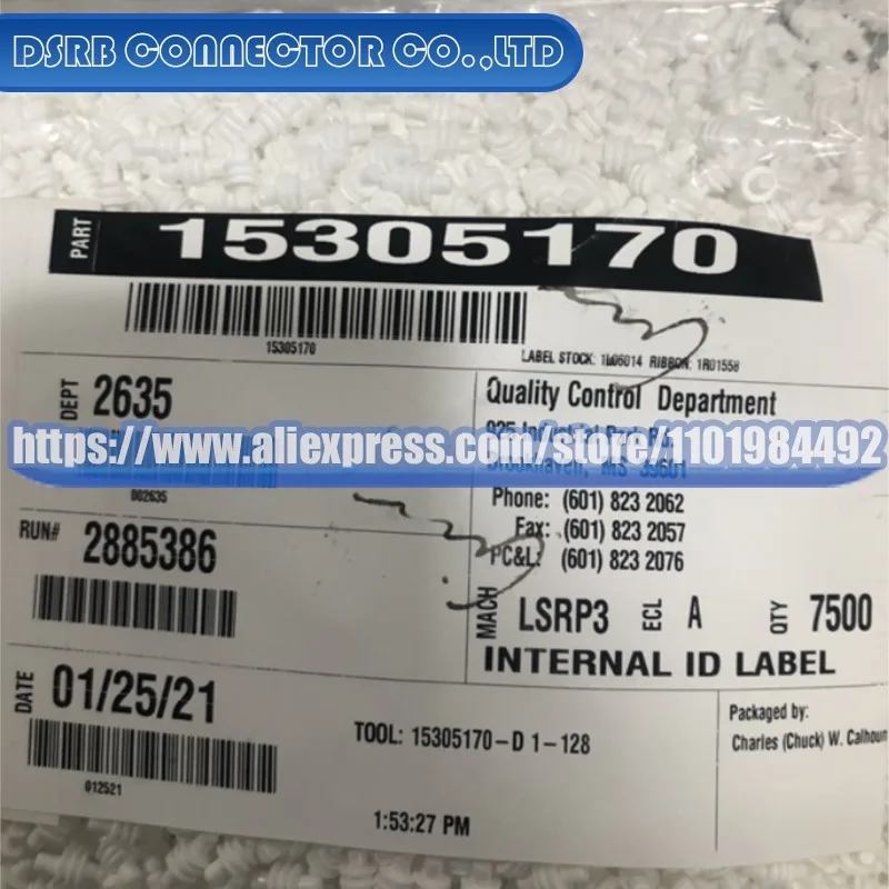 

100pcs/lot 15305170 1743161-2 316390-7 33000-1002 3901-2080 5-1418758-1 5-962885-1 connector new original