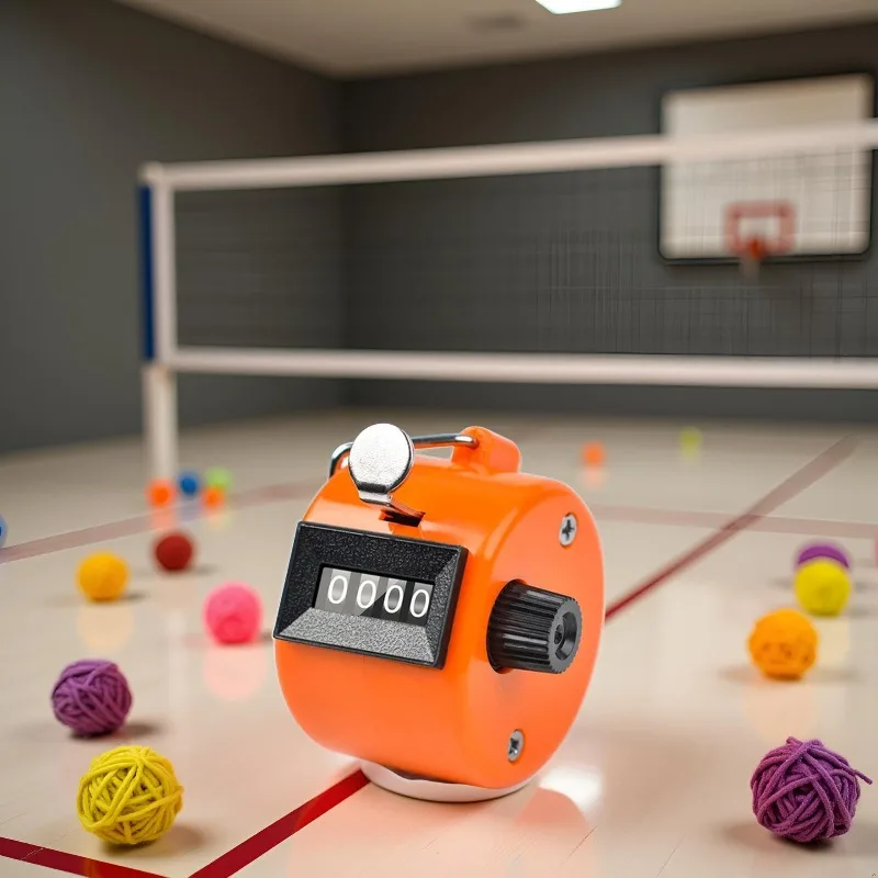 عداد رصيد يدوي، أداة النقر المزدوج بأرقام مكونة من 4 أرقام، عداد النقر مع شاشة عرض محمولة، انقر فوق عدادات السباحة للجولف #5