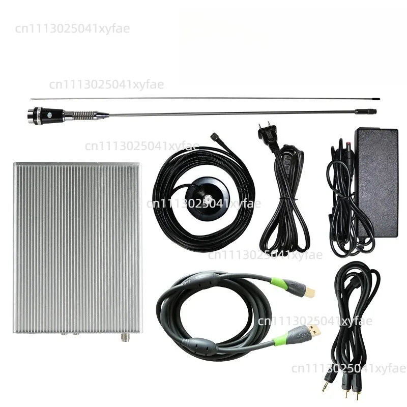 0-25W Adjustable FM Signal Transmitter 87-108MHz PC Control With Aerial & External Power Supply