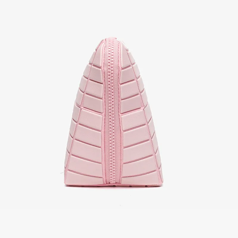 Casual 1pcs Striped PVC Storage Bag Large Capacity Outdoor Travel Toiletries Organizer Pouch Portable Travel Cosmetic Bag New