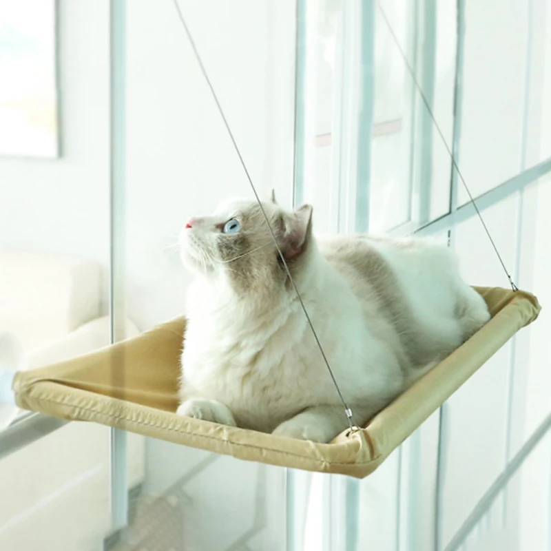 Window Hanger Cat Hammock Washable Detachable Pet Bed Suction Shelf Bag Beds Seat For Cat Sleeping Pet Supplies