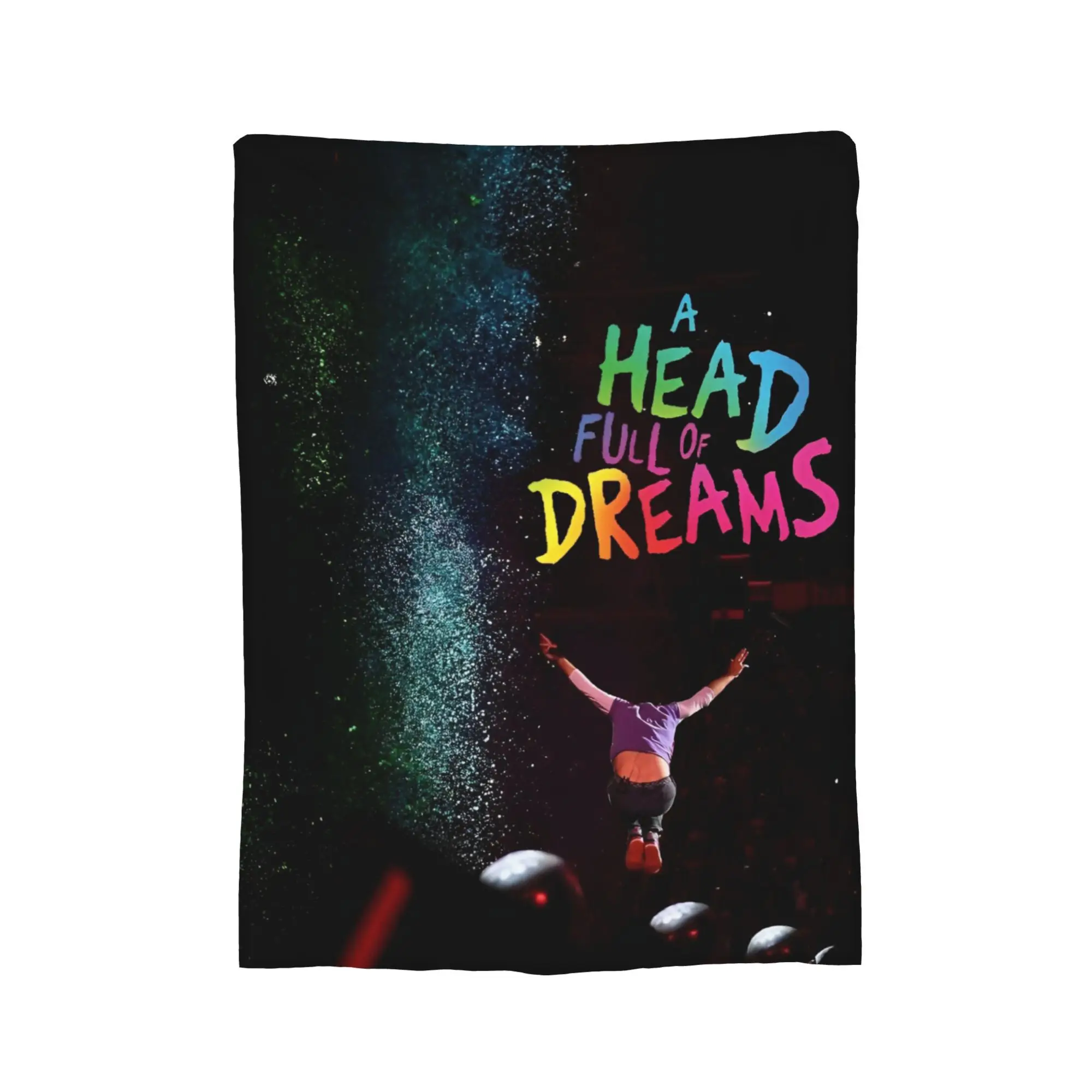 Coldplayed 2025 Tour Head Full of Dreams Print Blanket For Men Women Super Soft Cozy Throw Blankets for Living Room Multi-size