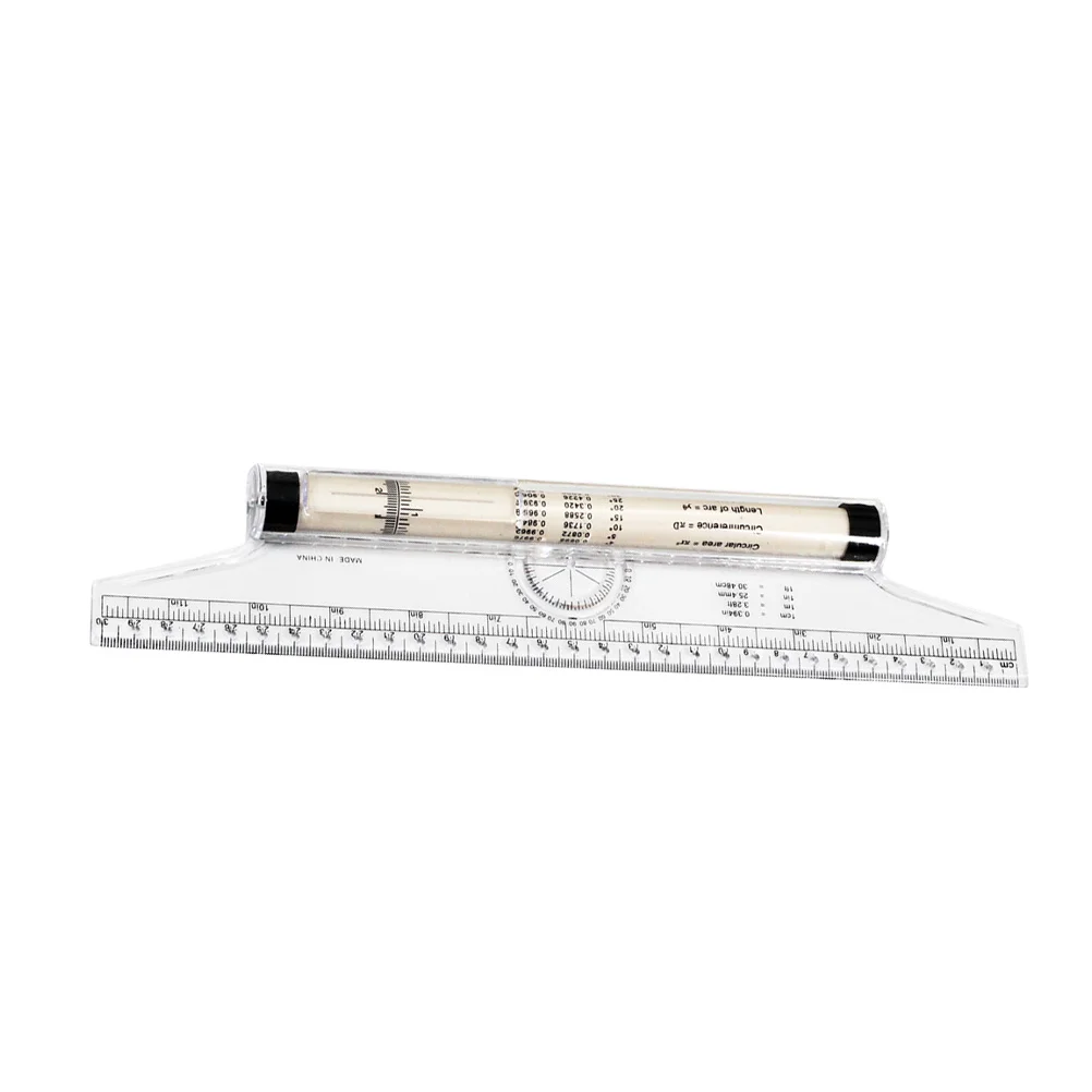 

Multipurpose 30cm Rolling Ruler for Angle Measurement Plastic Design Suitable for Engineers Students Rolling Scale Rule