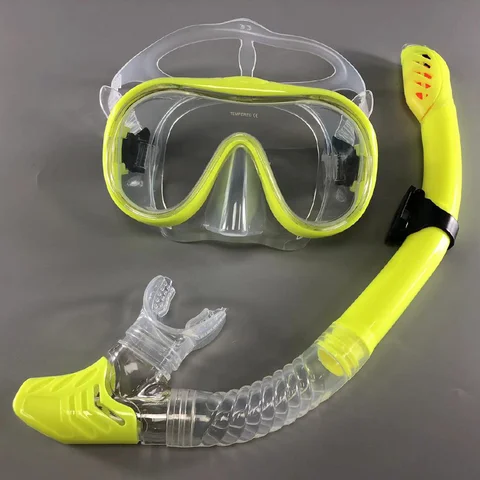 잠수 마스크 스노클링 슈트 성인 실리콘 드레스 안개 고글 수영 장비