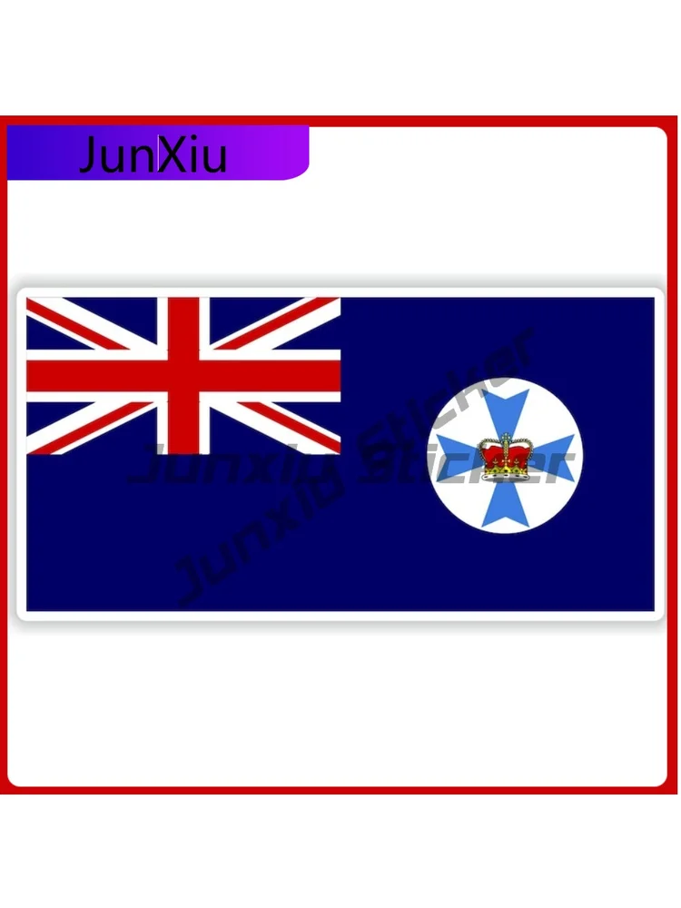 

Australia Queensland Funny Boat Weatherproof Decal Decoration Pattern Emblem Cool Window Unique Accessory Rv Funny Cute