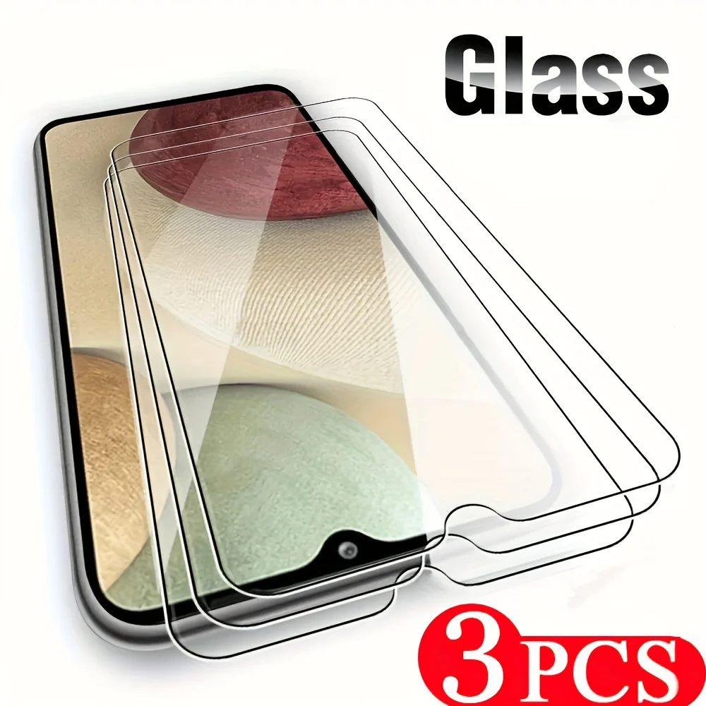 

3pcs HD Tempered Glass for Galaxy A01-A91/A13 5G/A22 5G/A32 5G/A53 5G, Anti-Scratch Bubble-Free, Full Clear Screen Protector