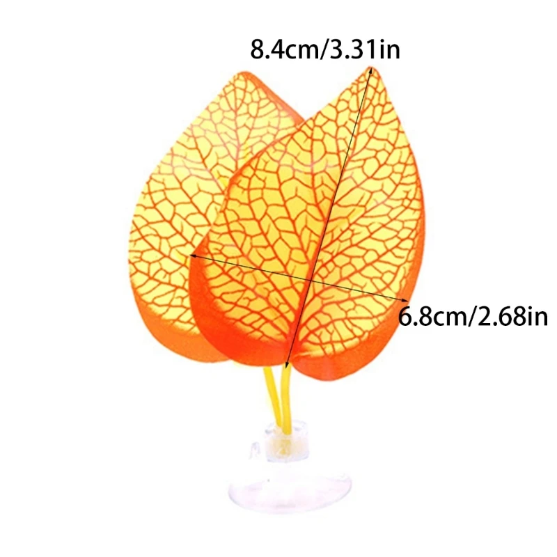 F92B BEDE SAPO FOLHA NATURAL BETTA FISH SPAWNING Aquários Decorações