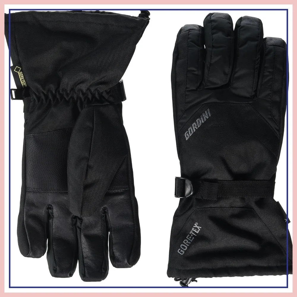 Waterproof Gauntlet Gloves - Men's Winter Ski Snowboard