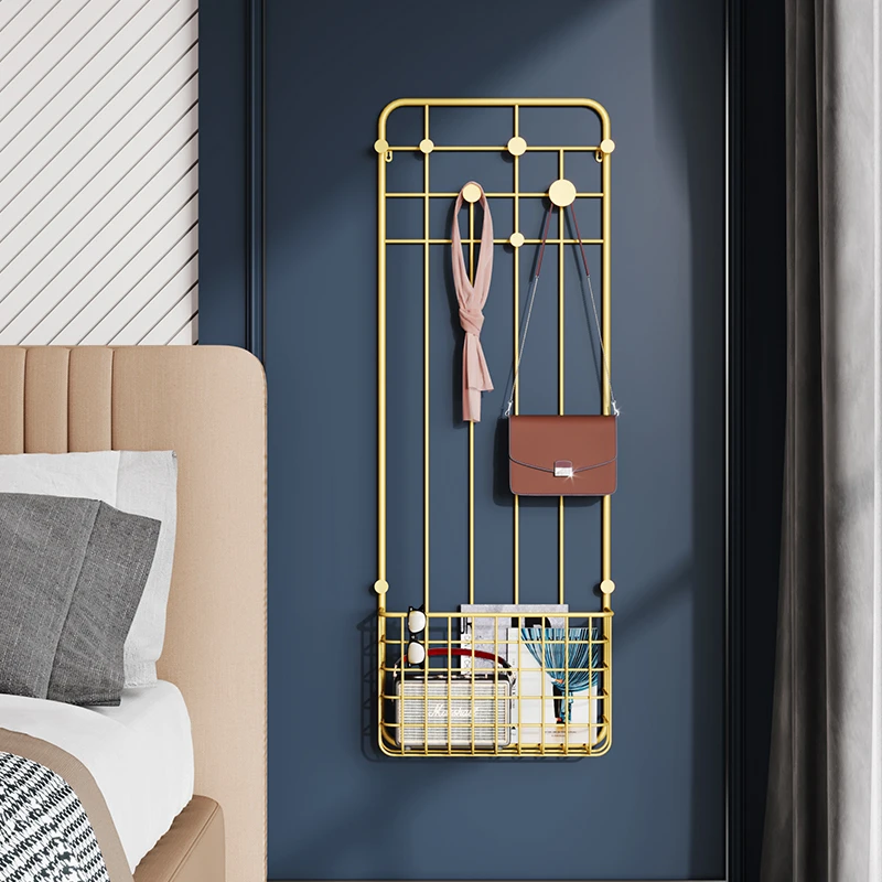 

Rail Gold Heavy Clothes Rack Hanging Clothes Nordic Modern Clothes Rack Home Decoration