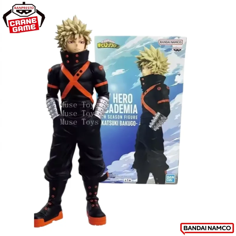 

В наличии Оригинальная фигурка Bandai Banpresto My Hero Academia: Бакуго Кацуки, коллекционная статуэтка, украшение, подарок на праздник