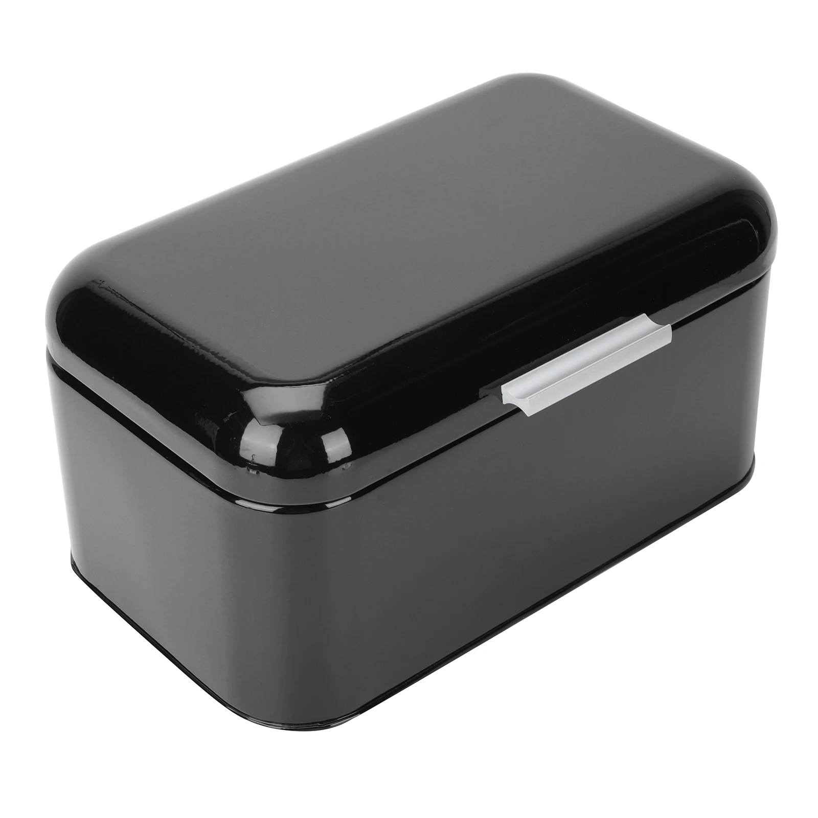 

Bread Box Storage Container Airtight Jars Kitchen Counter Holder Metal Plastic Food Storage Boxes Organizers Dessert Plate