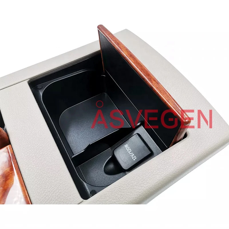 For Toyota Camry 2007-2011 Interior Gear Shift Panel Trim Center Console Storage Box Cup Holder 55620-06060 Replacement Kit