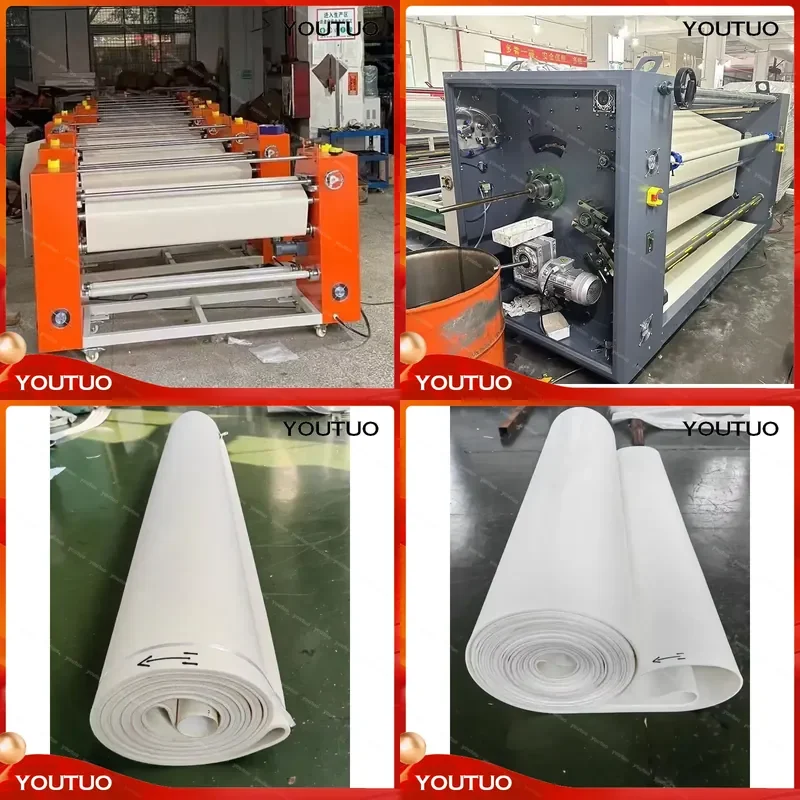 8mm Kevlar Nomex Endless Needle Felt Belt for Heat Press Transfer Printing Machine Roller Blanket Compatible with Eastsign