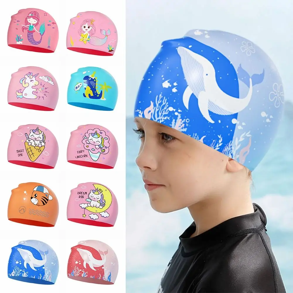 

Replacement Bathing Swimming Cap Ultra Thin Silicone Swim Turban Durable Waterproof Shower Caps