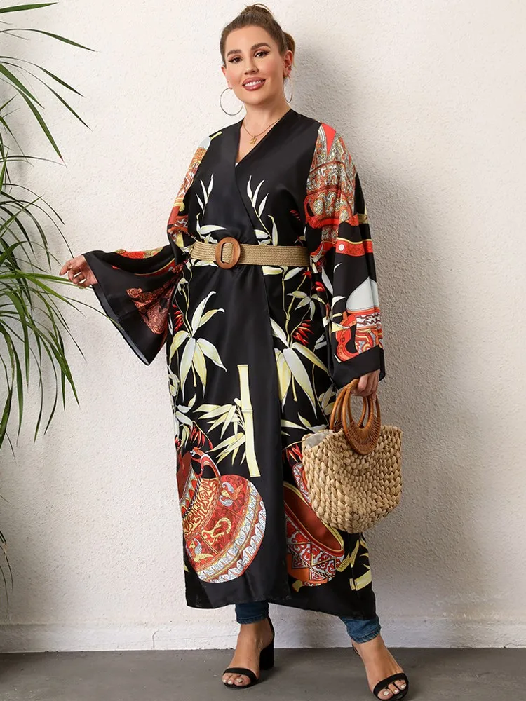 Japanese Kimono Traditional Woman 2023 Long Kimono Cardigan Cosplay Blouse Shirt Yukata Female Japanese Dress Haori Geisha