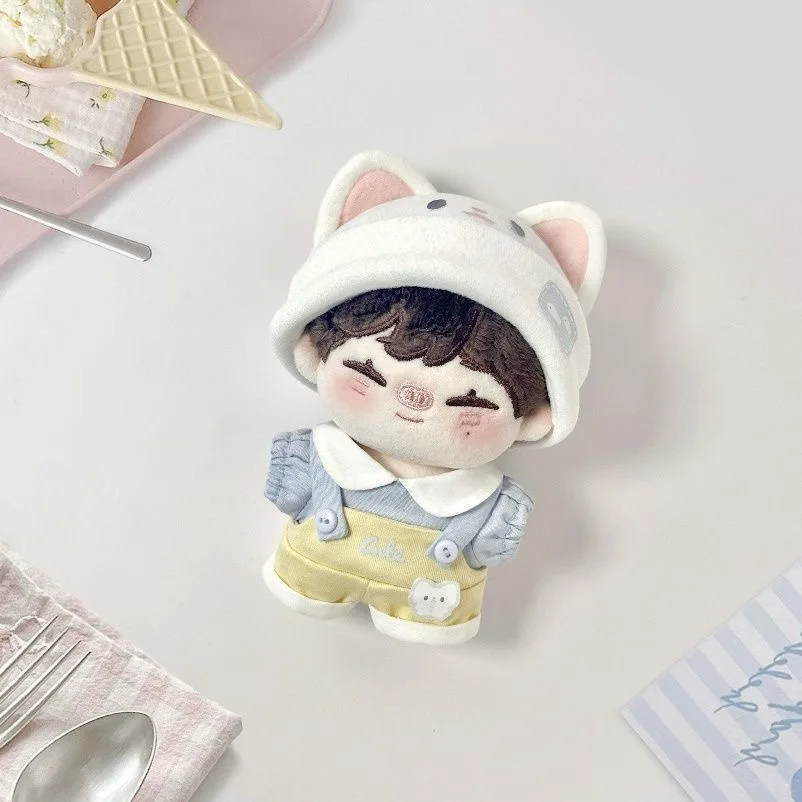 10 سنتيمتر لطيف تأثيري القط فستان القطن دمية استبدال مجموعة