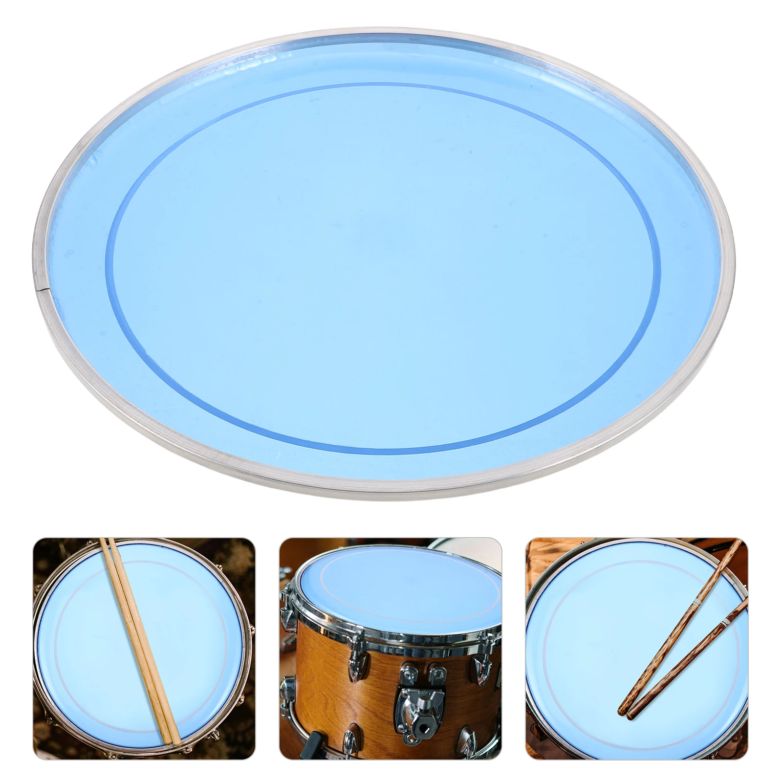 

Double-layer Jazz Drum Bass Head Heads Cover Replacement Fittings Parts Protective