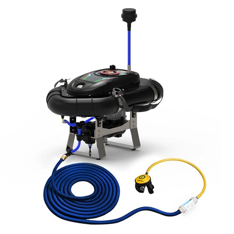 

Water fortress underwater diving breathing apparatus deep diving equipment tank for oxygen catch fishing snorkel fish gills