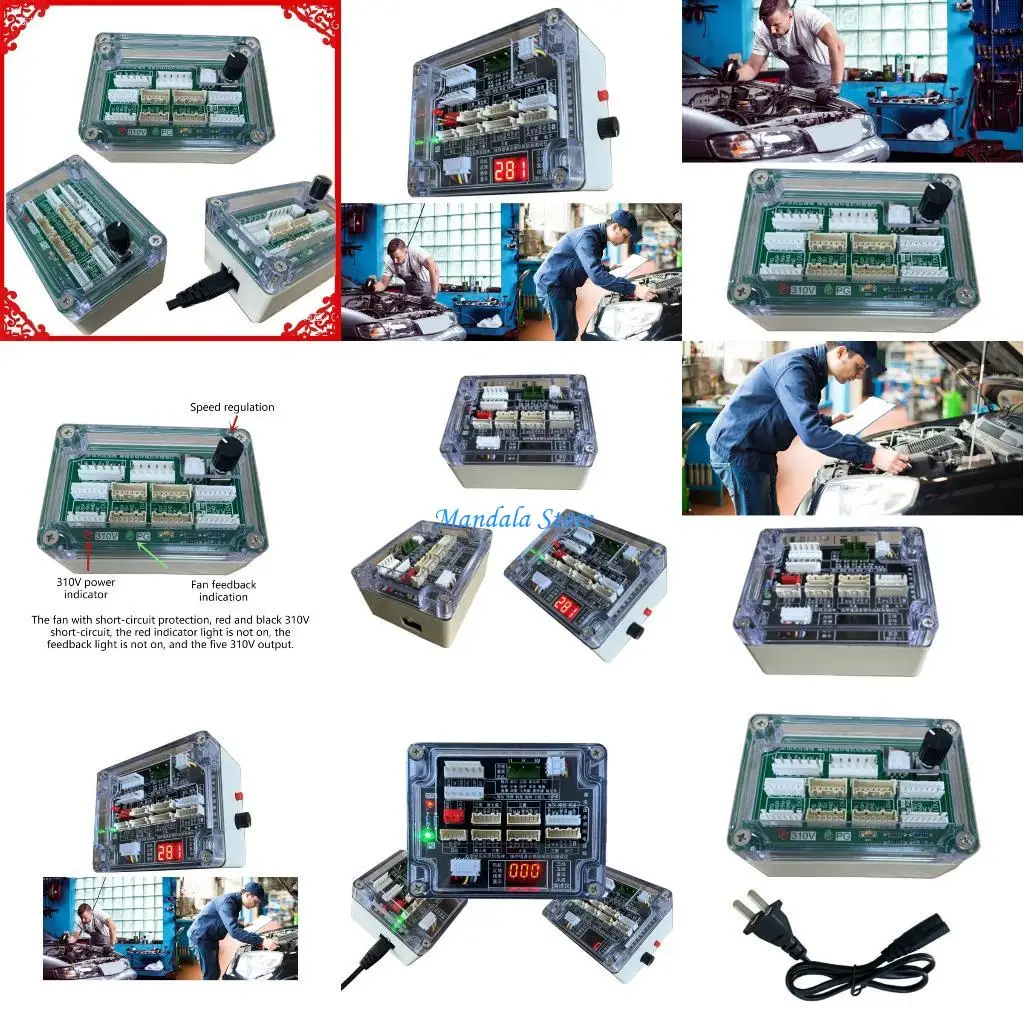 

U2JC Professional Digital HVAC Fan Motor Diagnostic Device Adjustable RPM Control