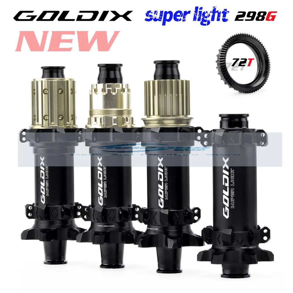 

Втулка GOLDIX M160 28H с трещоткой 72T, прямым приводом, шестью болтами, для MTB, сверхлегкая, BOOST, для горного велосипеда