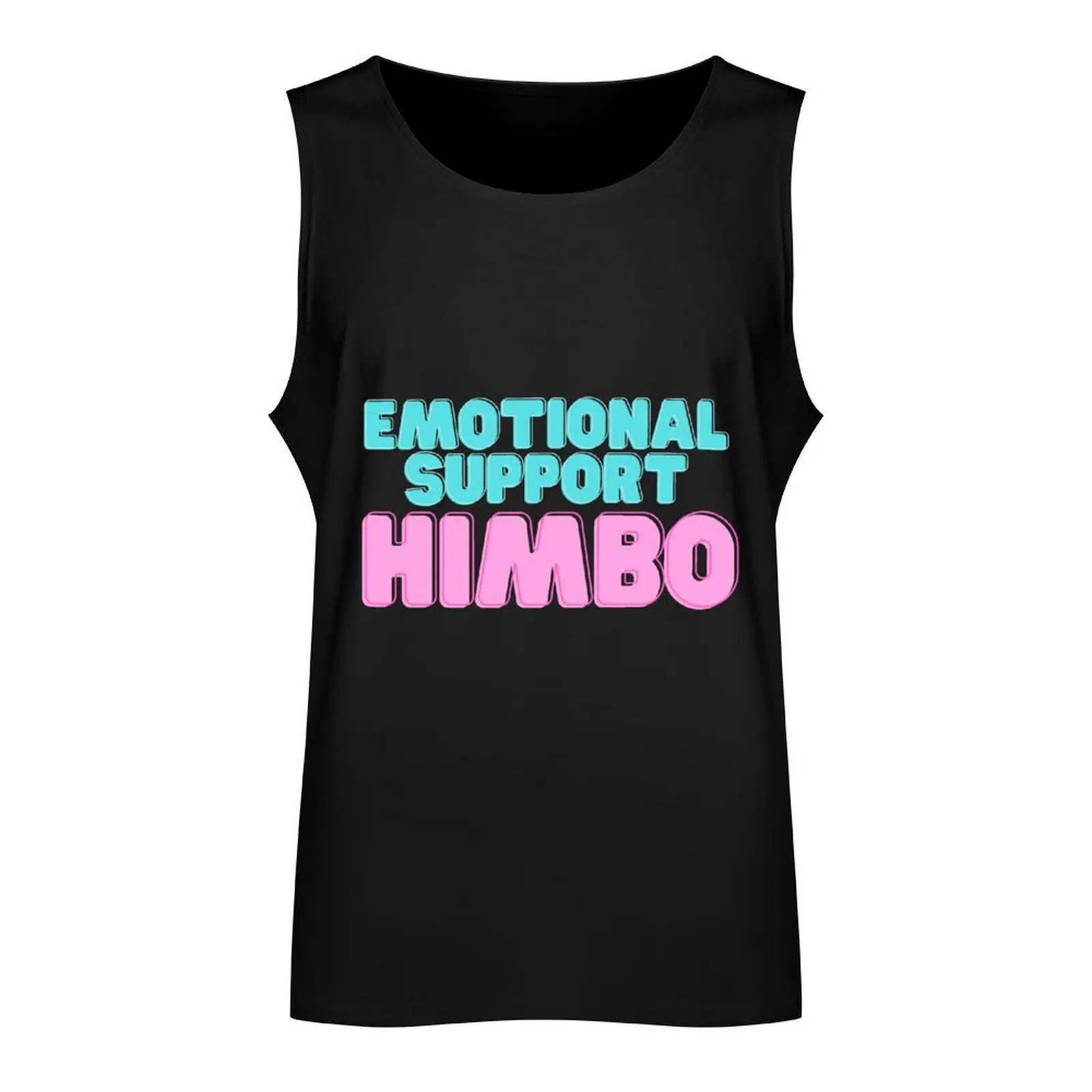 Emotional Support Himbo Tank Top mens designer clothes Gym clothes Sleeveless T-shirt