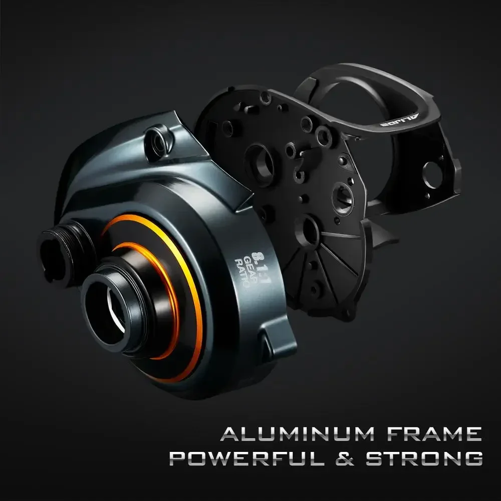 Piscifun Alijoz 300 Low Profile Baitcasting Reel 15KG Max Drag 8+1 Bearings Aluminum Frame Freshwater Saltwater Fishing Reel Ban