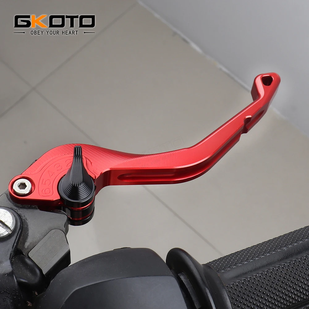 لسوزوكي GSXR1000 GSXR 1000 GSX-R1000 2009-2022 CNC قابل للتعديل قصيرة دواسة فرامل العتلات دراجة نارية الملحقات