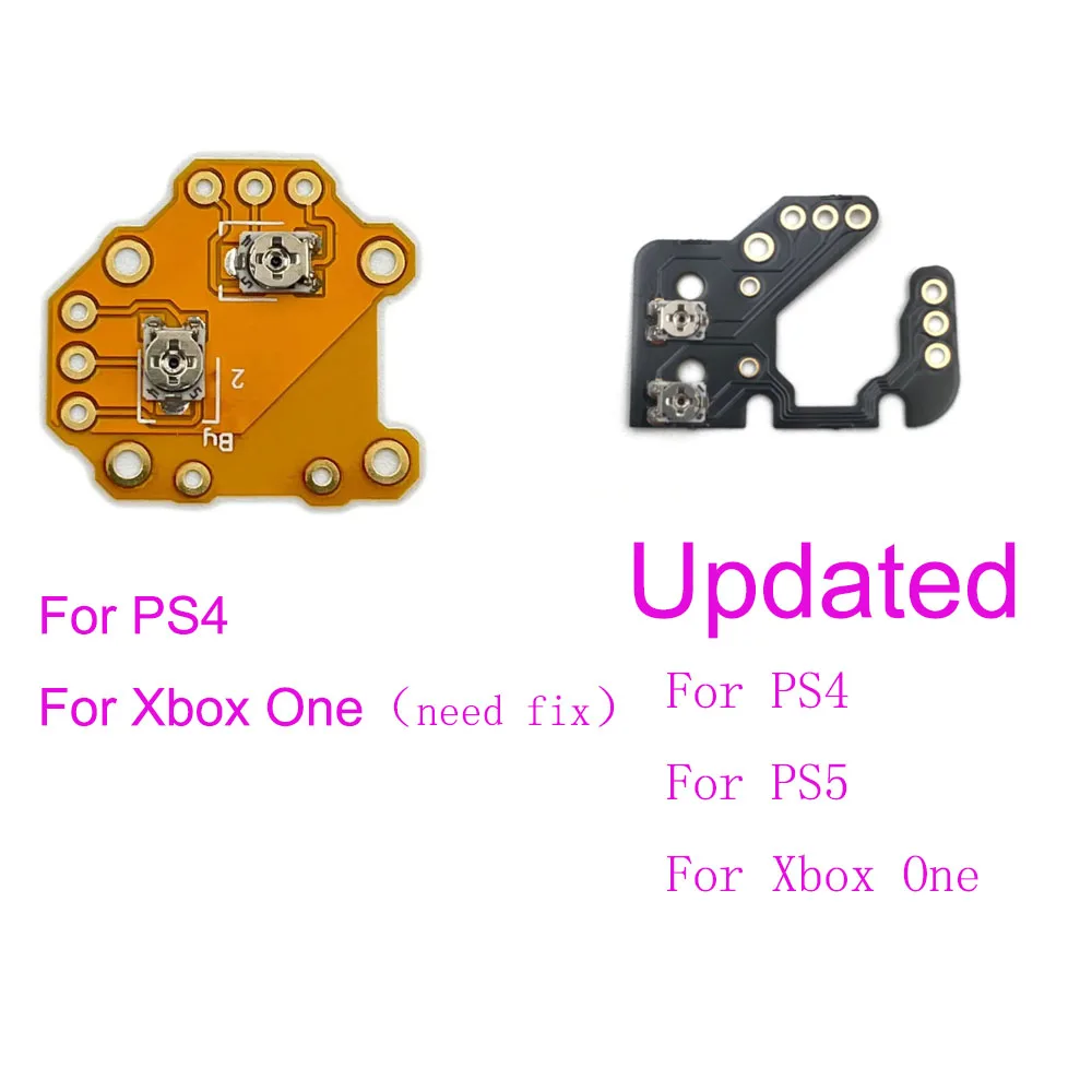أفضل حل لمشاكل الانزلاق في عصي التحكم: تقييم شامل لـ 50 قطعة من لوحات PCB المطاطية لـ PS4، PS5، Xbox One، Xbox Series X، وSwitch Pro