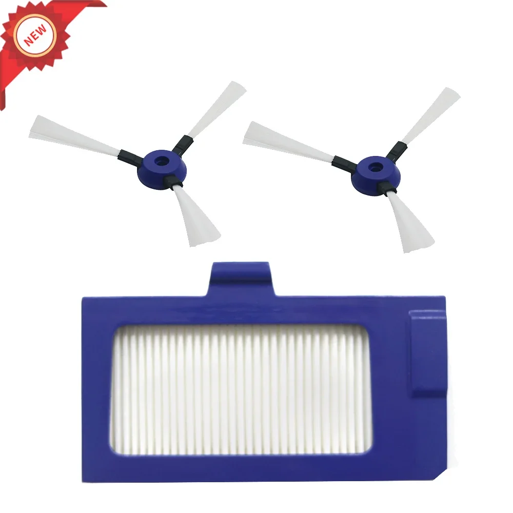 

1PCS HEPA Filter + 2pcs Side Brush for Rowenta ZR710101 Vacuum Cleaner Parts Cleaning Filter Dust Filter