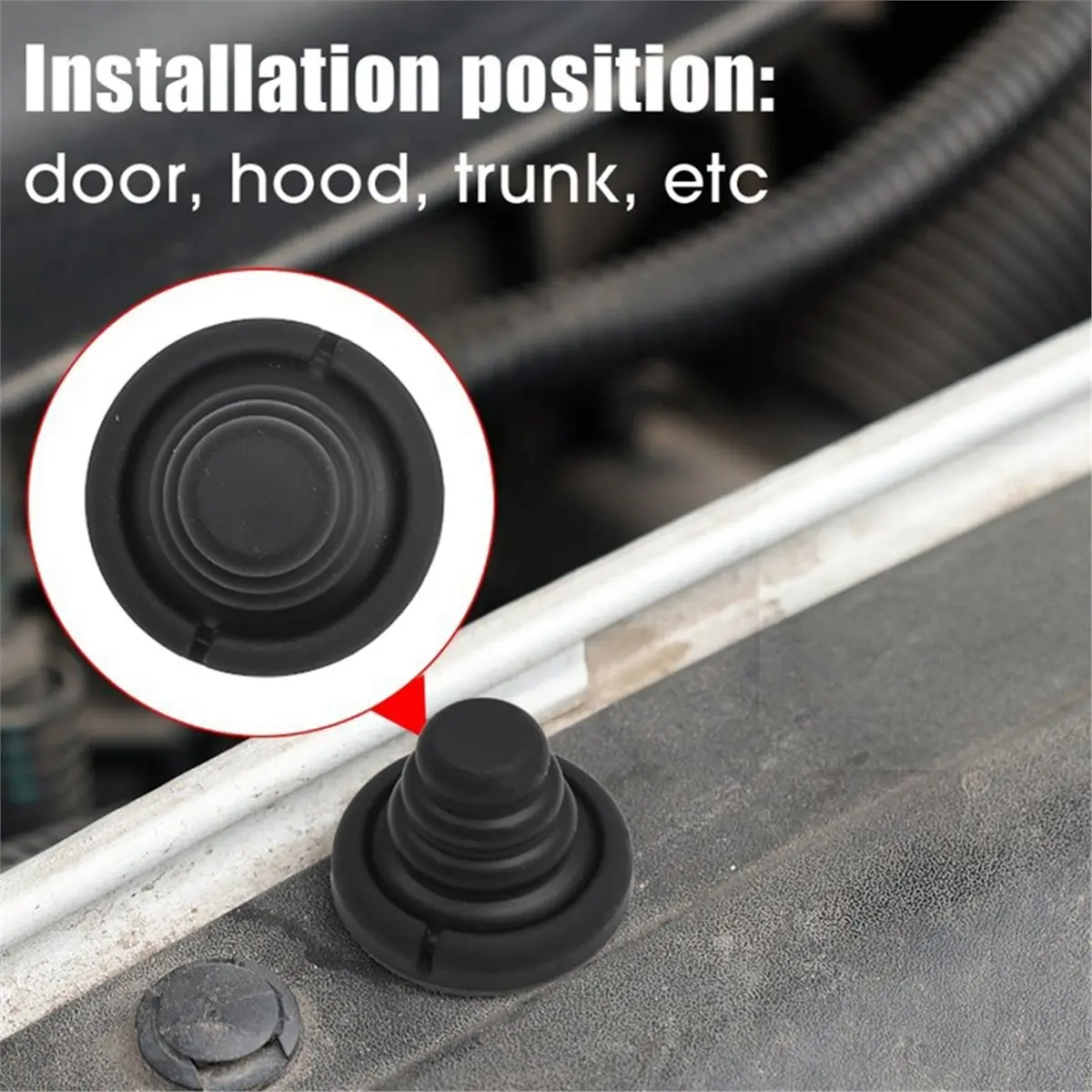 Universal Car Door Cushion Pad Trunk Sound Insulation Pad Shockproof Thickening Accessories