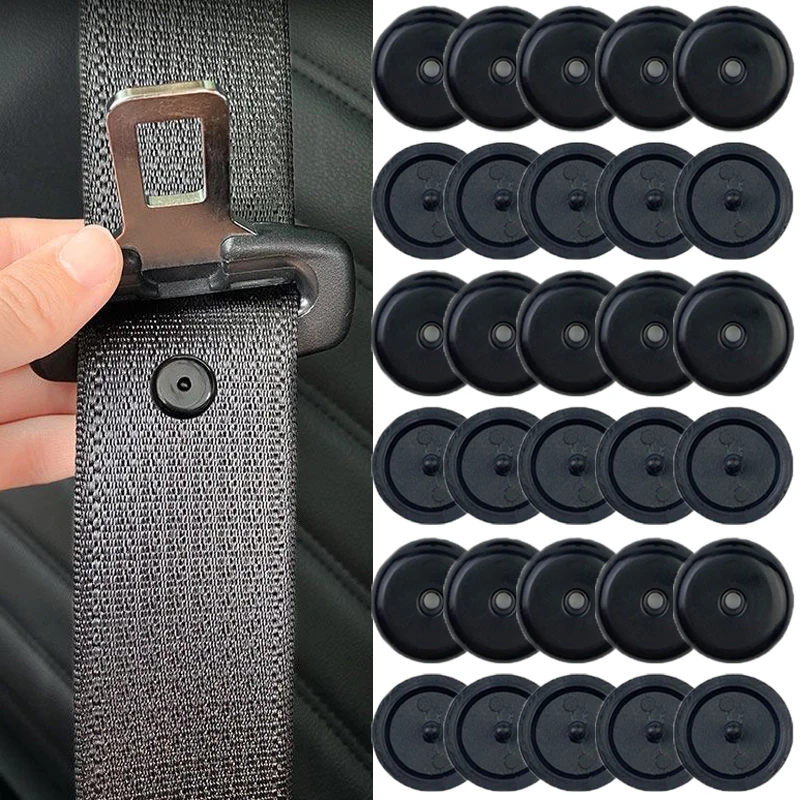 10Pcs Car Safety Seat belt Stopper Buckle for Hyundai Tucson I30 Santafe Accent Kona Elantra Ioniq IX35 I20 Getz I10 I4