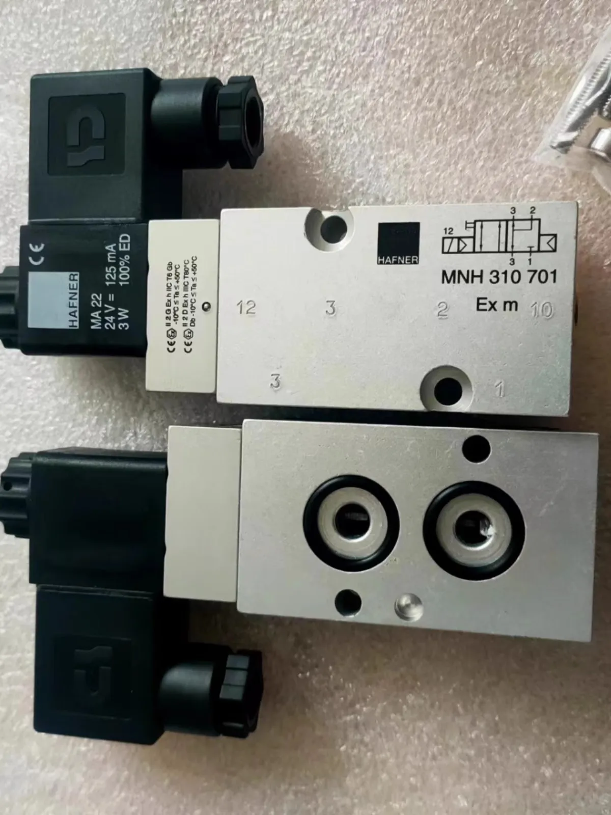 HAFNER Pneumatic Solenoid valve MND 510 701 MH510121 MH 510 121 MNH 310 701 MNH310701 MND510701 MNH511711 24V 230V