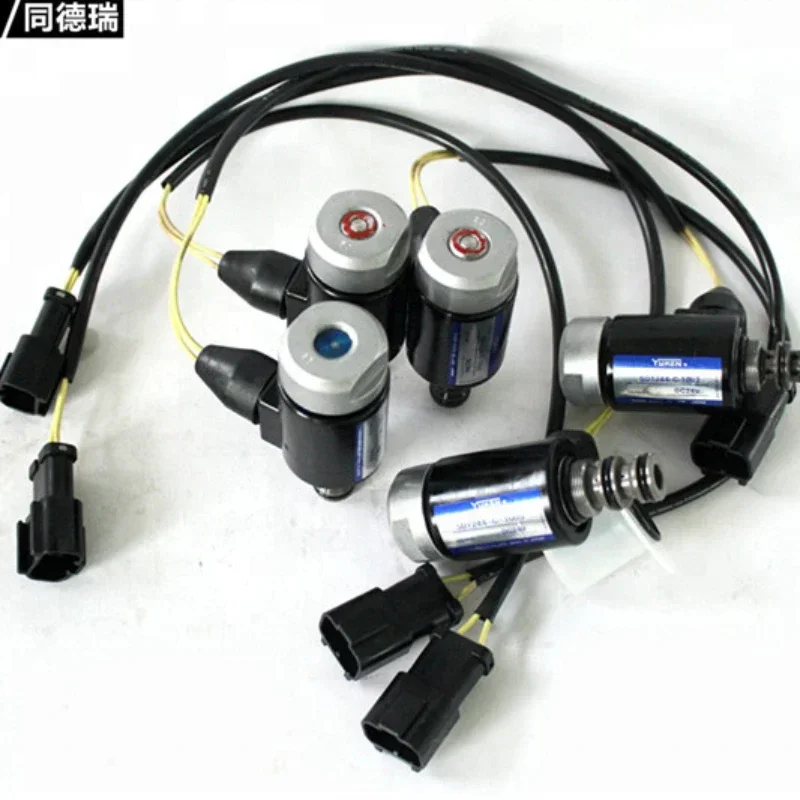 PC60-7 excavator parts solenoid valve 203-60-62161.21-60-72100