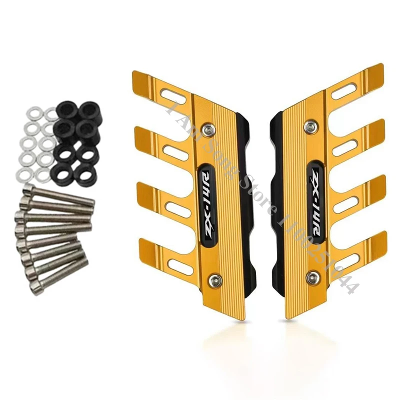 รถจักรยานยนต์ด้านหน้าดิสก์เบรก Caliper Protector ตกแต่งสําหรับ KAWASAKI ZX14R ZX-14R Mudguards Anti-Fall GUARD COVER