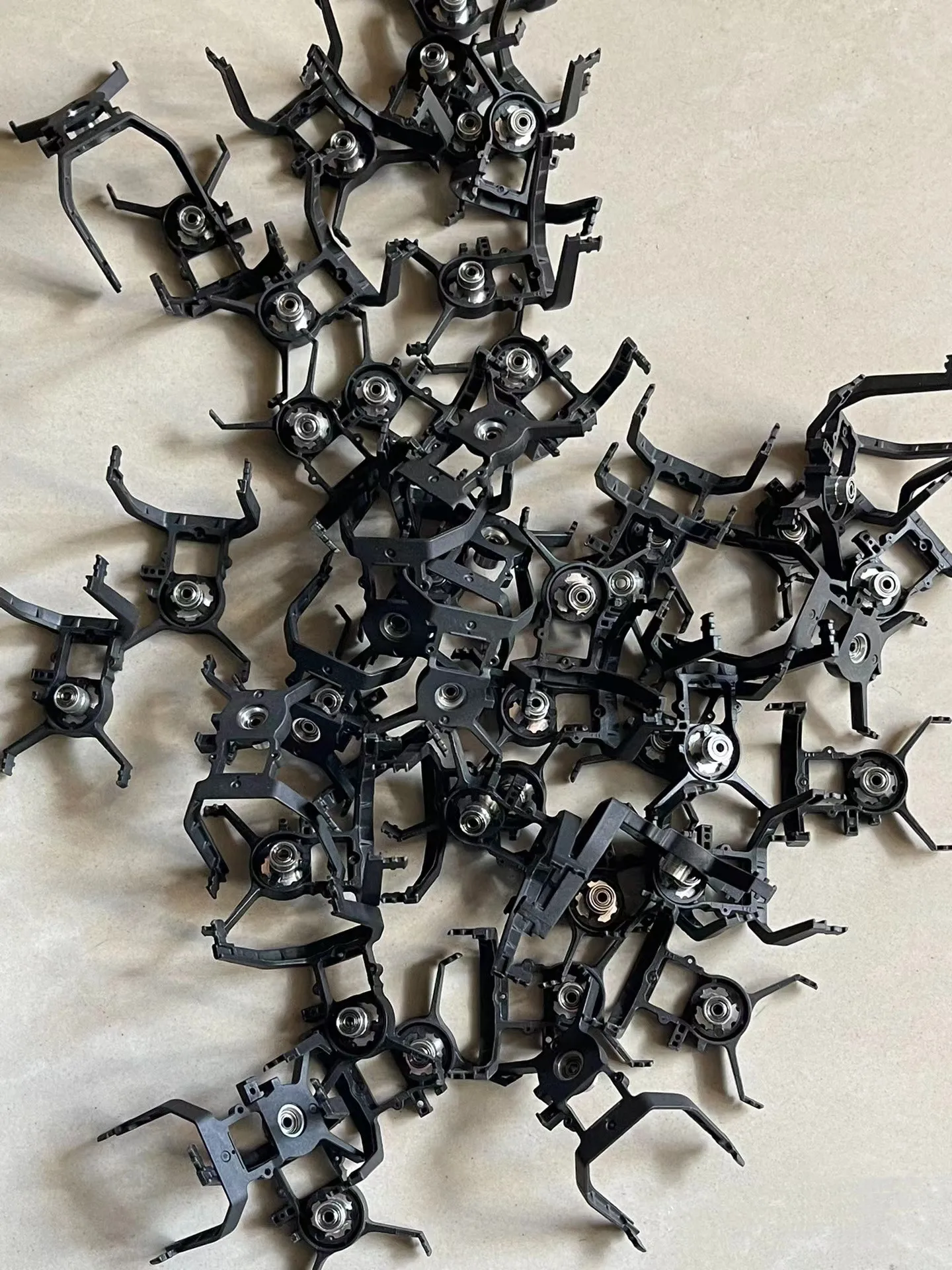 Soporte de amortiguador de cardán genuino para Dron DJI Mavic Mini 1/2/SE, piezas de reparación de placa de montaje de amortiguador de repuesto (usado)
