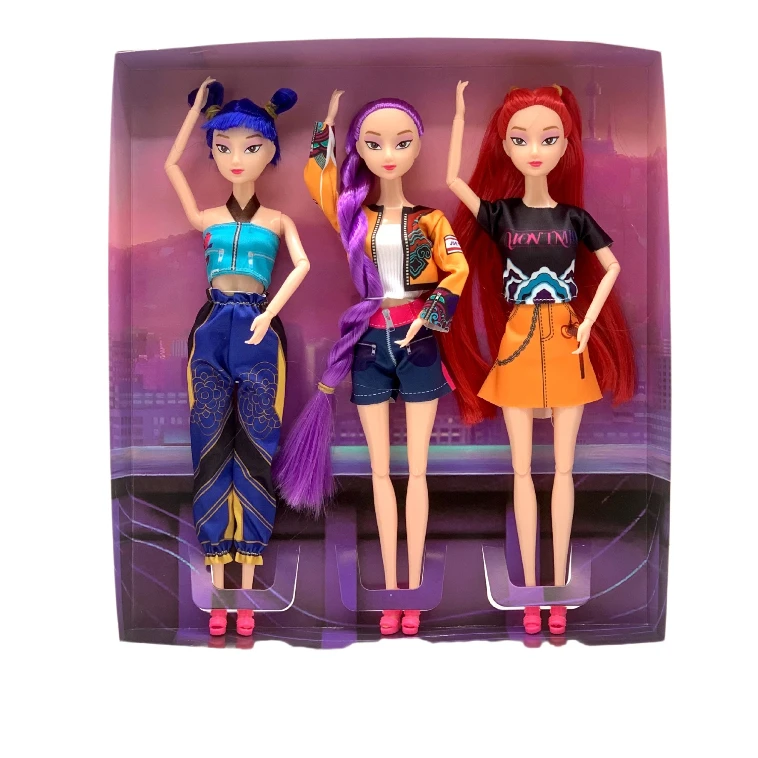 

2026 Hot 3 Trendy Kpop Devil Hunter Dolls, Vinyl Dolls, Dolls, Christmas Gifts, Birthday Gifts, Halloween Gift Girls' Toys