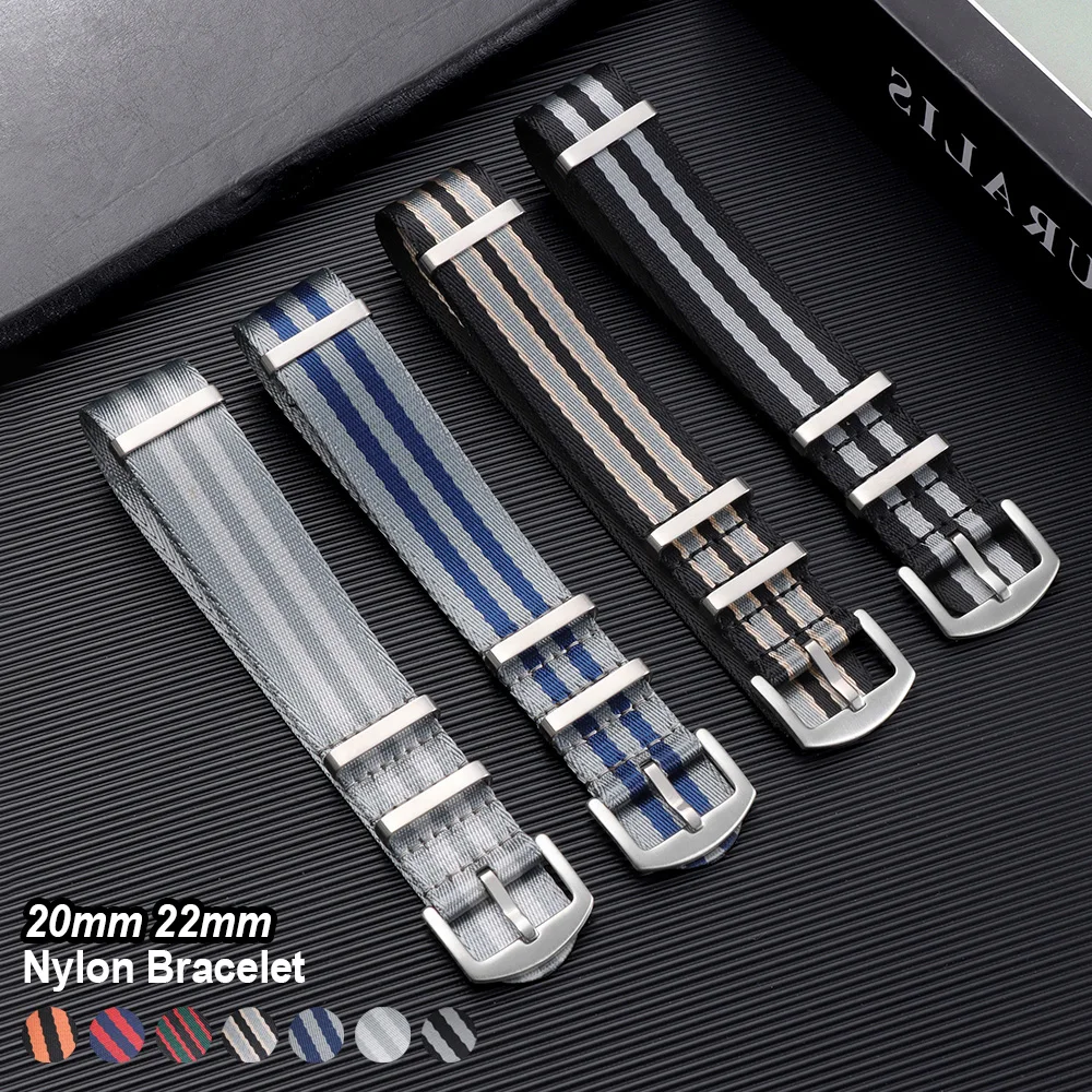 

Bracelet 20mm 22mm High Density Nylon Watch Strap for Omega Replacement Nylon Watch Band Soft Sports Men Women Watch Accessories