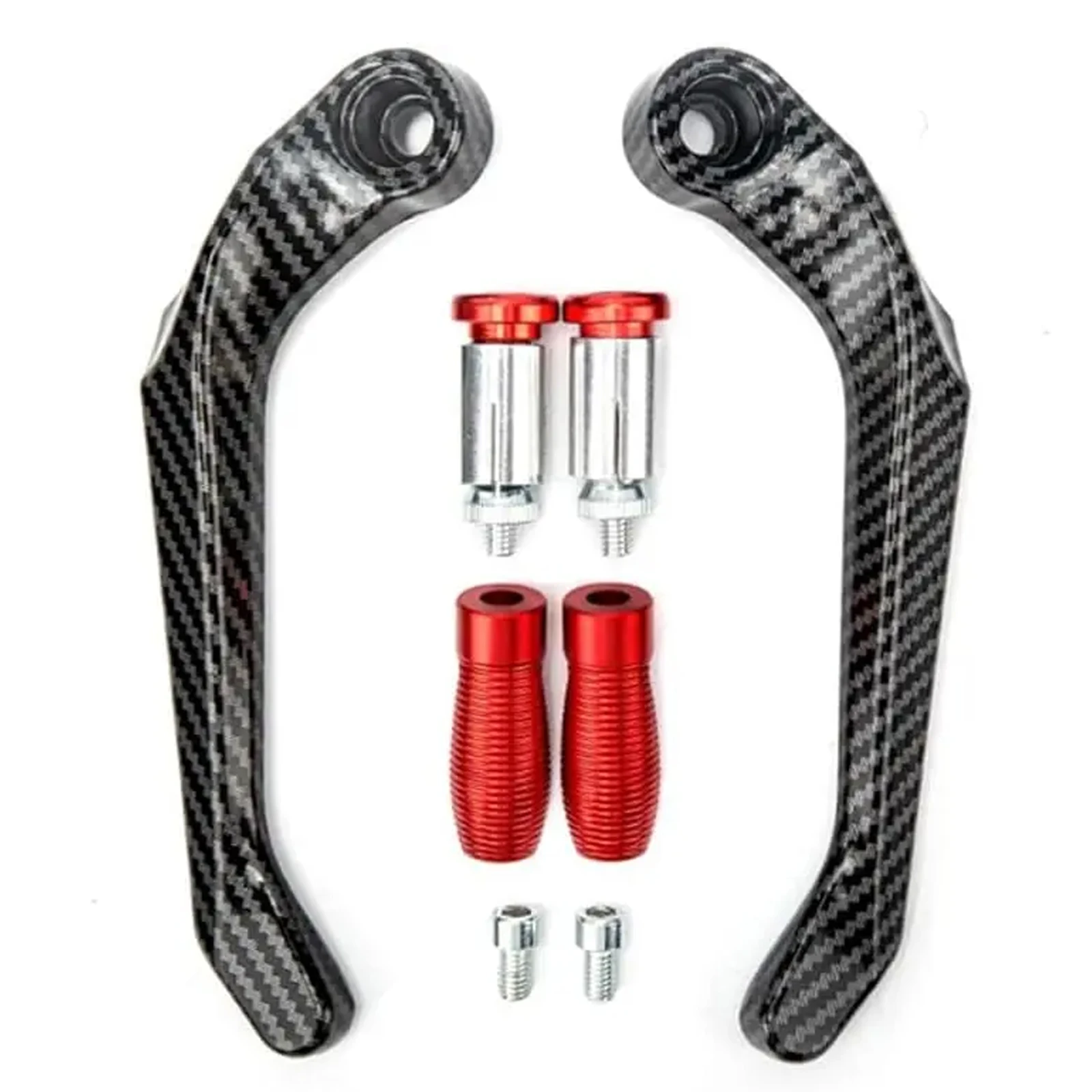 العالمي للدراجات النارية CNC سبائك الألومنيوم المقود دواسة فرامل رافعة قفازات واقية لليد حامي تعديل الملحقات Handguard