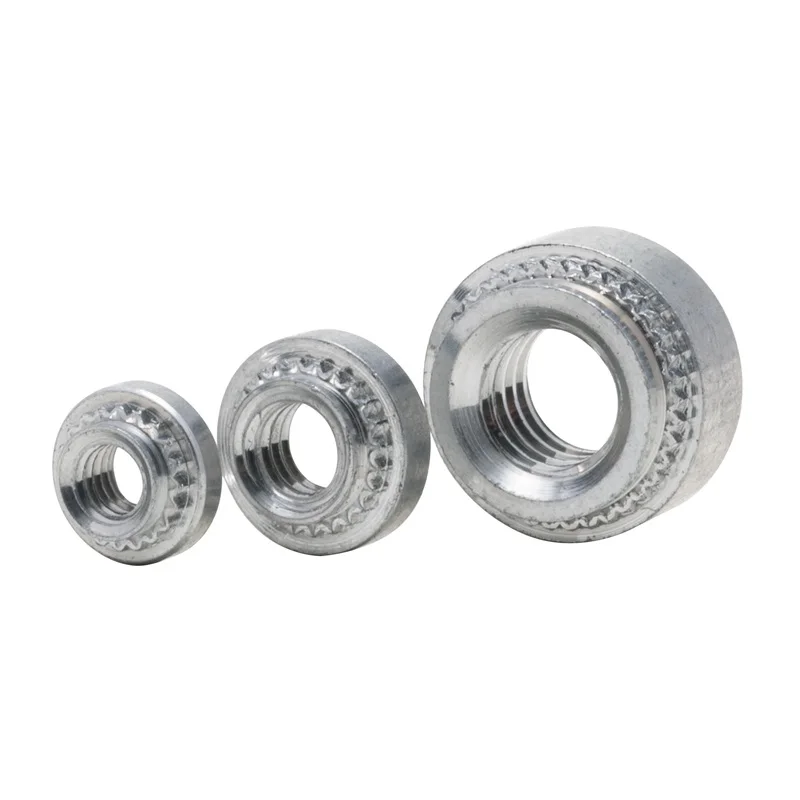 M3 M4 M5 M6 Aluminium CLA Self-Clinching Nut Press Insert Rivet Nut Nutsert Rivnut Slab 0.8-2.3mm