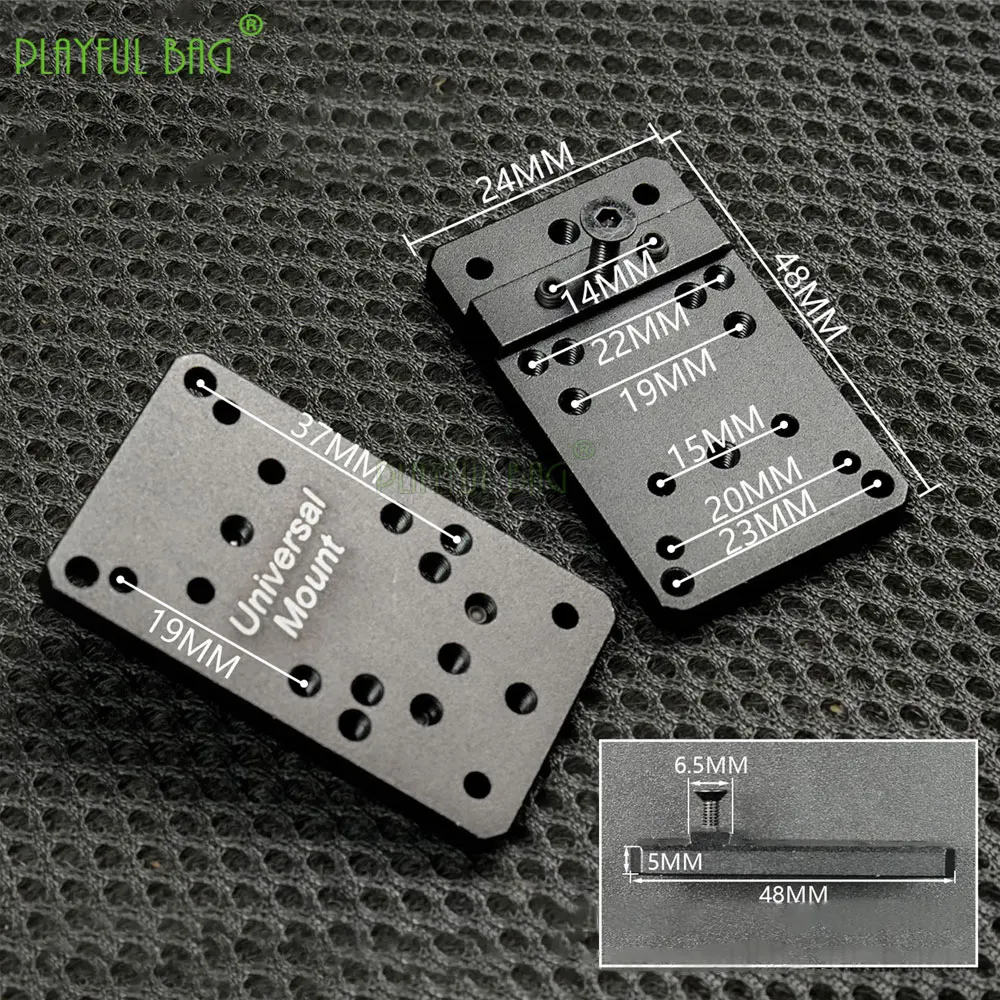 Outdoor Sports RMR Red Dot Adapter Plate | Universal Mounting Base for G17/G19 Toy Models Game Toy Gun Accessories QQ62 view 6