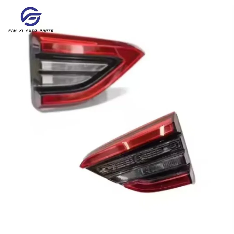 605000115AA 605000116AA LED Rear Tail Lights with ABS Rear Liner and Transparent Red Lens Are Suitable for Chery Tiger 4 Pro 5X.