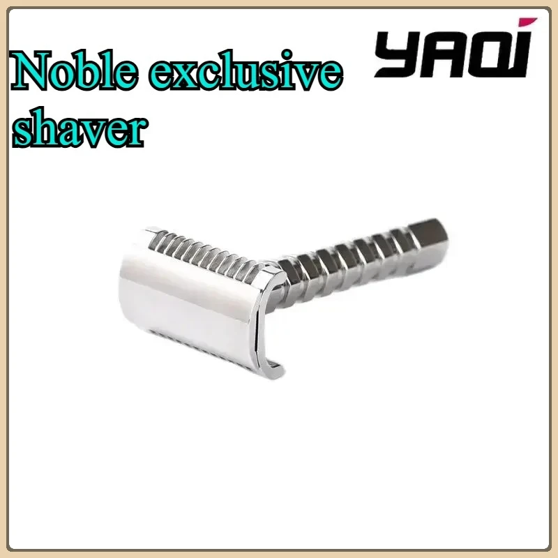 

Razor Stainless Steel Man Beard Shaver Yaqi Duomo Stainless Steel Safety Razor Collectibles Birthday Gift For Boyfriend