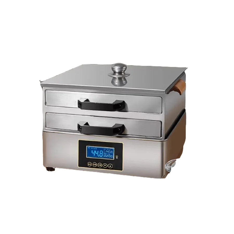 

Home Use Rice Noodle Roll Machine, 304 Stainless Steel Electric Rice Steamer, Intelligent Small Breakfast Maker for Kitchen