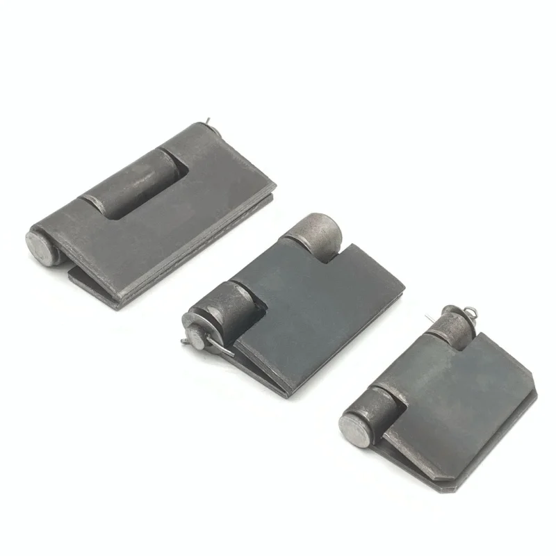 Take one for 1 PCS Iron Hinge Detachable Welded Hinge Thickened Hinge Iron Hinge Truck Compartment Hinge, Large Iron Door Hinge