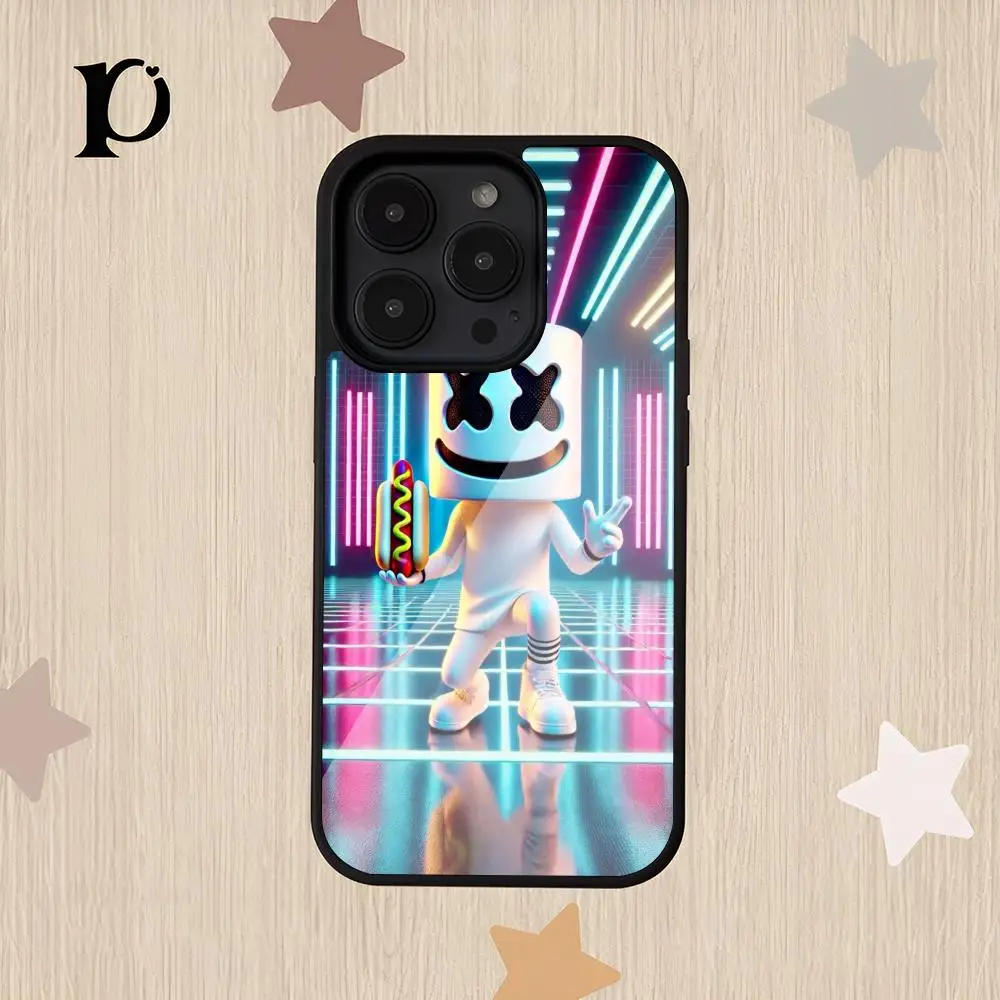 นักร้องM-Marshmallow Dj MAISTOเคสโทรศัพท์PC + TPUสําหรับIphone 16 15 14 13 11 12 Pro Max Xr X Xs 8 7 Plus