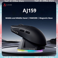 Ajazz Aj159 Pro Wireless Video Game Mouse Bluetooth The Third Mock Examination Apw3395 Video Game Accessories Mouse Gift